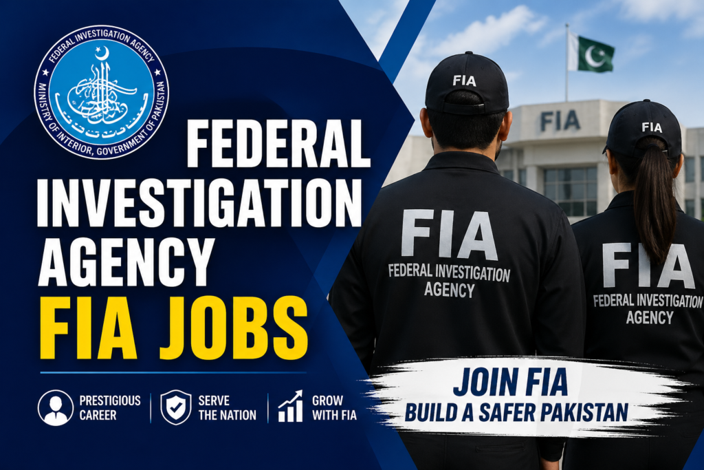 Fia Email Federal Investigation Agency FIA Jobs 2026 - MCQsDrive