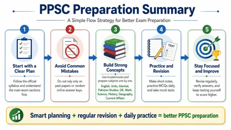 PPSC Exam Preparation in 3 Months: Complete Study Plan