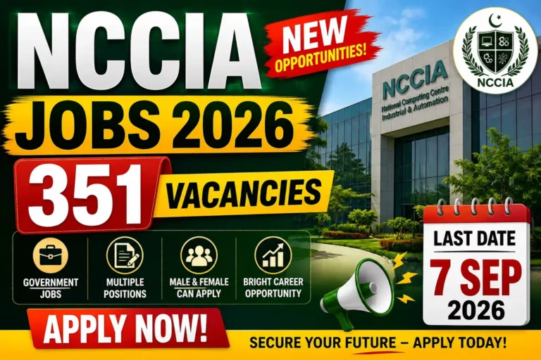 NCCIA Jobs 2026 & Islamabad Police Jobs in Pakistan