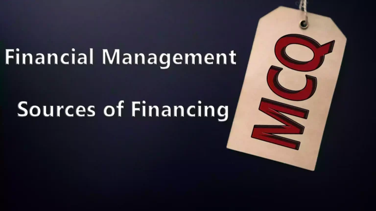 Financial Management PAO Regulations 2021 MCQs