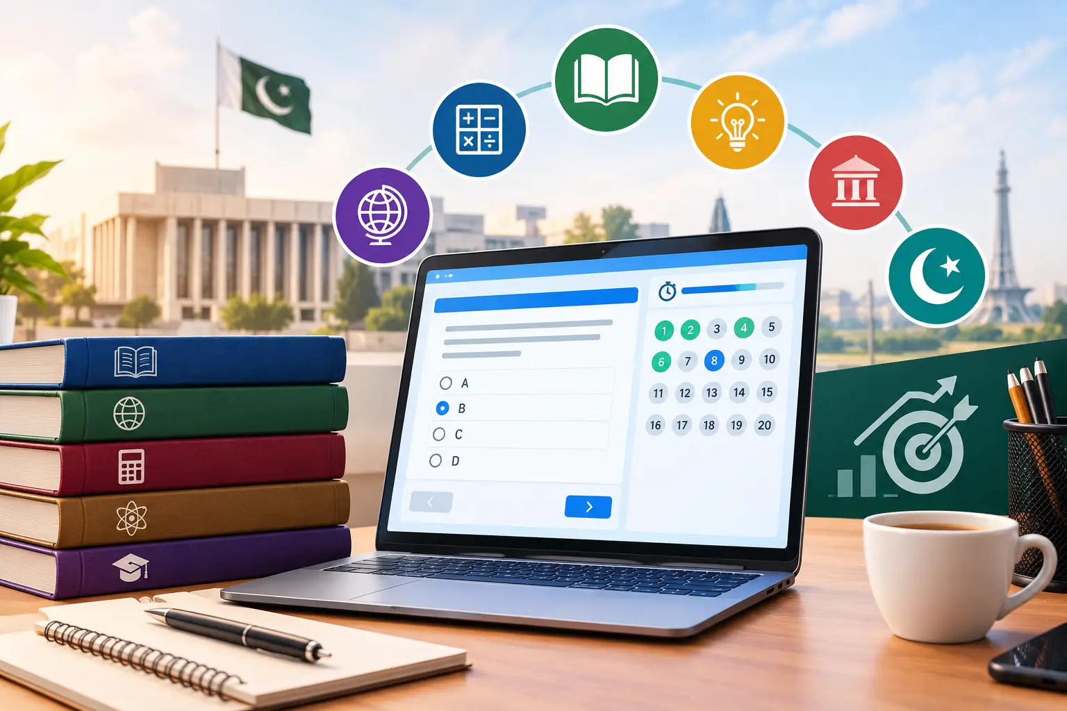 Online MCQs Practice Tests for PPSC, FPSC & Competitive Exams Copy title